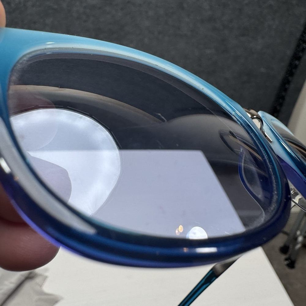 Emilio Pucci EP 186W Blue Gradient Sunglasses Italy Designer Statement - Picture 10 of 12